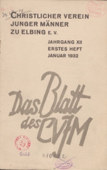Das Blatt des CVJM