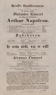 Pozycja nr 35 z kolekcji Henryka Nitschmanna : "Badekuren" ; "Er weiss nicht, was er will!"