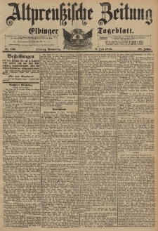 Altpreussische Zeitung, Nr. 153 Donnerstag 2 Juli 1896, 48. Jahrgang