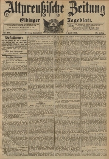 Altpreussische Zeitung, Nr. 155 Sonnabend 4 Juli 1896, 48. Jahrgang