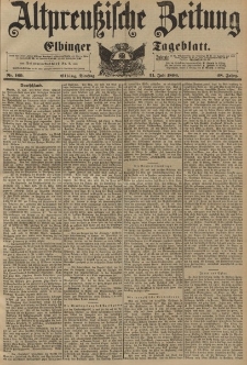 Altpreussische Zeitung, Nr.169 Dienstag 21 Juli 1896, 48. Jahrgang