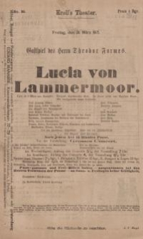 Bestandteil Nr. 118 der Nitschmanns Sammlungen: "Lucia von Lammermoor"