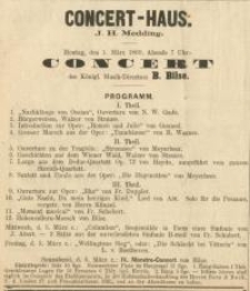 Pozycja nr 67 z kolekcji Henryka Nitschmanna : Concert-Haus : Programm