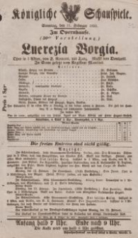 Bestandteil Nr. 32 der Nitschmanns Sammlungen: "Lucrezia Borgia".