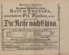 Pozycja nr 54 z kolekcji Henryka Nitschmanna : "Die Reise nach China"