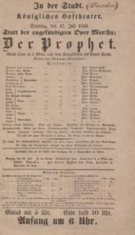 Bestandteil Nr. 2 der Nitschmanns Sammlungen: "Der Prophet"