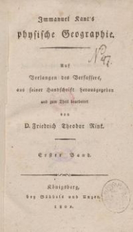 Physische Geographie (Bd. 1-2)