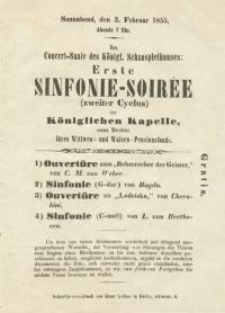 Bestandteil Nr. 23 der Nitschmanns Sammlungen: Sinfonie - Soirée