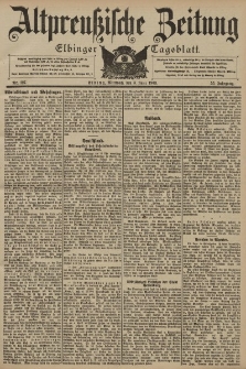 Altpreussische Zeitung, Nr. 127 Mittwoch 3 Juni 1903, 55. Jahrgang