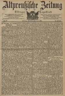 Altpreussische Zeitung, Nr. 136 Sonnabend 13 Juni 1903, 55. Jahrgang