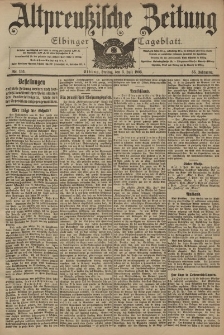 Altpreussische Zeitung, Nr. 153 Freitag 3 Juli 1903, 55. Jahrgang