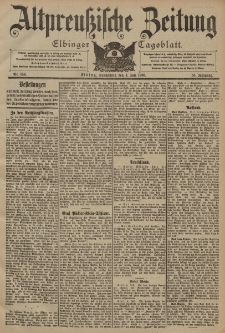 Altpreussische Zeitung, Nr. 154 Sonnabend 4 Juli 1903, 55. Jahrgang
