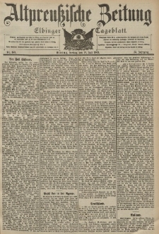 Altpreussische Zeitung, Nr. 159 Freitag 10 Juli 1903, 55. Jahrgang