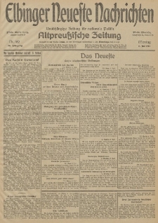 Elbinger Neueste Nachrichten, Nr. 182 Montag 6 Juli 1914 66. Jahrgang