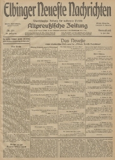 Elbinger Neueste Nachrichten, Nr. 194 Sonnabend 18 Juli 1914 66. Jahrgang