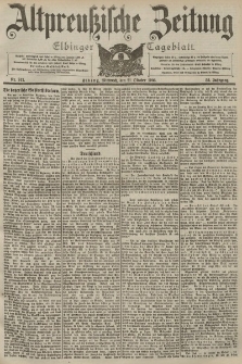 Altpreussische Zeitung, Nr. 247 Mittwoch 21 Oktober 1903, 55. Jahrgang