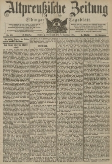 Altpreussische Zeitung, Nr. 297 Sonnabend 19 Dezember 1903, 55. Jahrgang