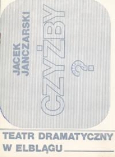 Czyżby ????????????????? - program teatralny