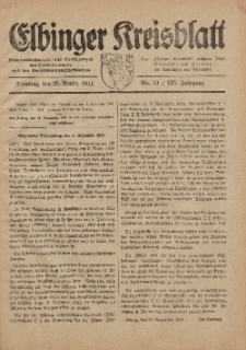 Kreis-Blatt des Königlich Preußischen Landraths-Amtes zu Elbing, Nr. 79 / 123 Jahrgang, Dienstag 25 November 1941