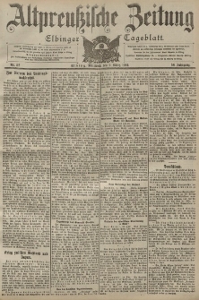 Altpreussische Zeitung, Nr. 52 Mittwoch 2 März 1904, 56. Jahrgang