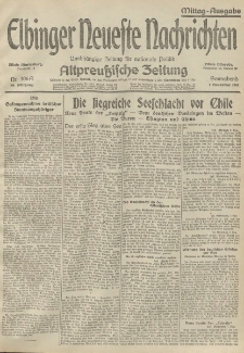 Elbinger Neueste Nachrichten, Nr. 306 Sonnabend 7 November 1914 66. Jahrgang