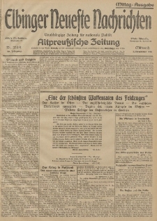Elbinger Neueste Nachrichten, Nr. 330 Mittwoch 2 Dezember 1914 66. Jahrgang