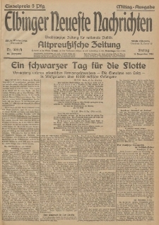 Elbinger Neueste Nachrichten, Nr. 339 Freitag 11 Dezember 1914 66. Jahrgang