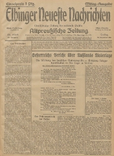 Elbinger Neueste Nachrichten, Nr. 346 Freitag 18 Dezember 1914 66. Jahrgang