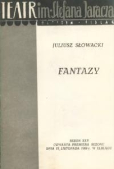 Fantazy – program teatralny