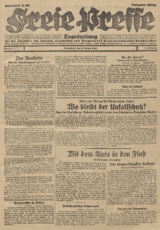Freie Presse, Nr. 4 Sonnabend 5. Januar 1929 5. Jahrgang