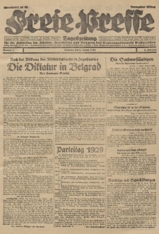 Freie Presse, Nr. 6 Dienstag 8. Januar 1929 5. Jahrgang