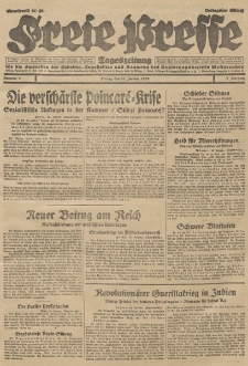 Freie Presse, Nr. 9 Freitag 11. Januar 1929 5. Jahrgang