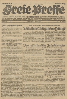 Freie Presse, Nr. 12 Dienstag 15. Januar 1929 5. Jahrgang