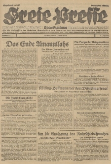 Freie Presse, Nr. 13 Mittwoch 16. Januar 1929 5. Jahrgang