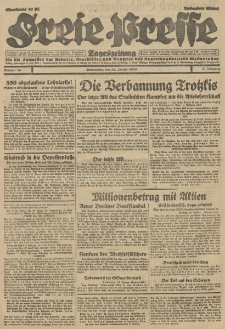 Freie Presse, Nr. 26 Donnerstag 31. Januar 1929 5. Jahrgang