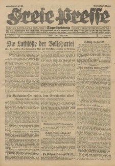 Freie Presse, Nr. 51 Freitag 1. März 1929 5. Jahrgang