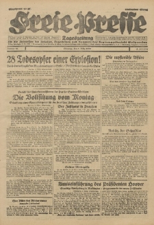 Freie Presse, Nr. 54 Dienstag 5. März 1929 5. Jahrgang