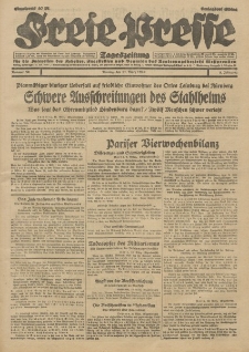 Freie Presse, Nr. 59 Montag 11. März 1929 5. Jahrgang