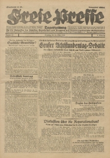 Freie Presse, Nr. 60 Dienstag 12. März 1929 5. Jahrgang