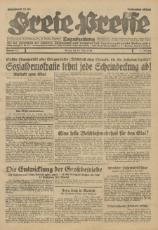 Freie Presse, Nr. 63 Freitag 15. März 1929 5. Jahrgang