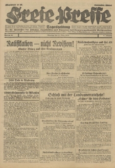 Freie Presse, Nr. 66 Dienstag 19. März 1929 5. Jahrgang