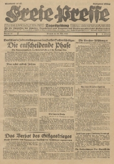 Freie Presse, Nr. 67 Mittwoch 20. März 1929 5. Jahrgang