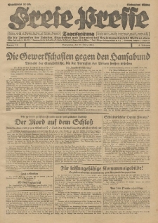 Freie Presse, Nr. 68 Donnerstag 21. März 1929 5. Jahrgang