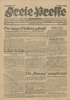Freie Presse, Nr. 73 Mittwoch 27. März 1929 5. Jahrgang