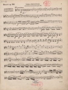 Sinfonia Concertante Op. 104 : a, b