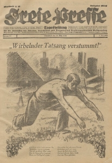 Freie Presse, Nr. 75 Sonnabend 30. März 1929 5. Jahrgang