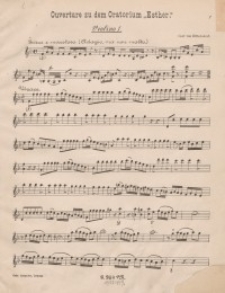 Ouverture zu dem Oratorium "Esther" : a