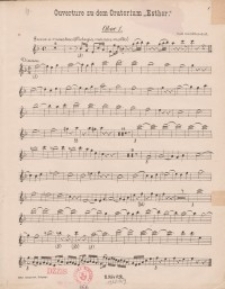 Ouverture zu dem Oratorium "Esther" : i