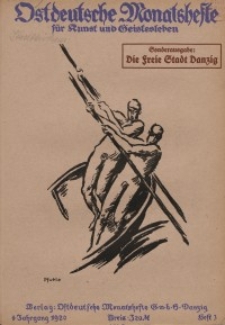 Ostdeutsche Monatshefte Nr. 3, Juni 1920, 1 Jahrgang