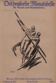 Ostdeutsche Monatshefte Nr. 4, Juli 1920, 1 Jahrgang
